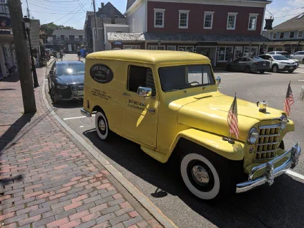 Willys Jeep panel delivery, c. 1950