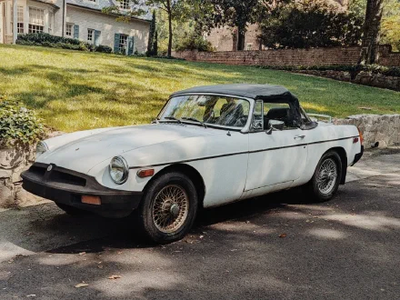 MGB, rubber bumper, 1974–80