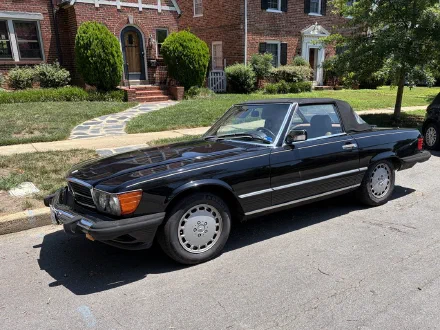 Mercedes-Benz 560 SL, 1986–89